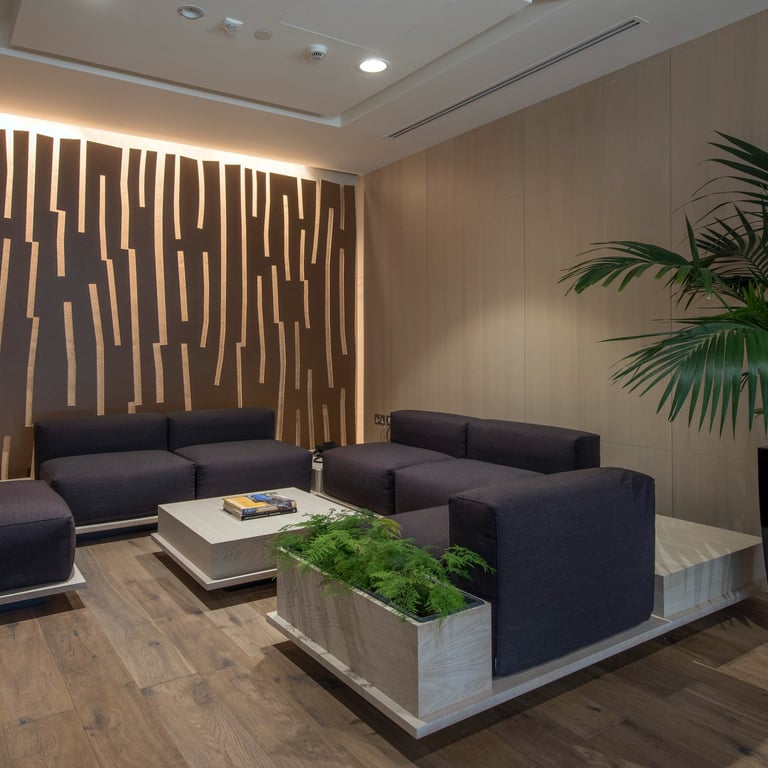 Completed commercial office interior by Fovero Dubai