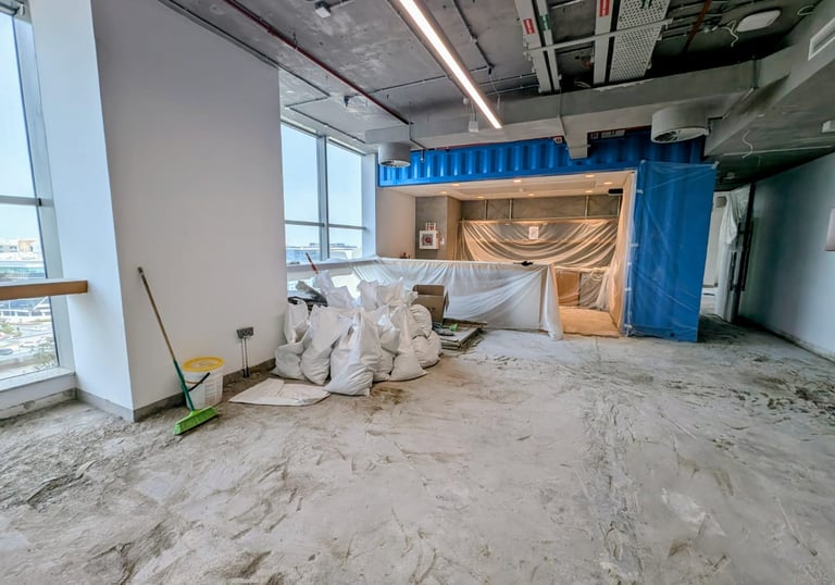 Office strip-out and demolition works Dubai